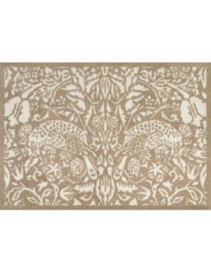 Tappeto Pure Strawberry Thief Natural Turtle mat 60 x 85 cm