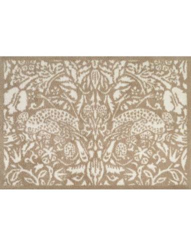 Tappeto Pure Strawberry Thief Natural Turtle mat 60 x 85 cm