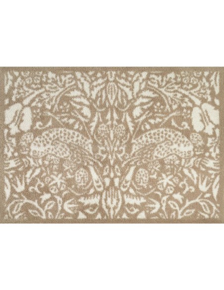 Tappeto Pure Strawberry Thief Natural Turtle mat 60 x 85 cm