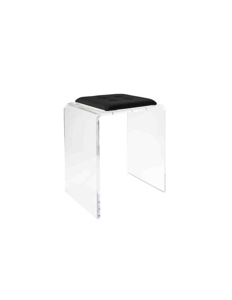 Vesta Home - Sgabello Jago·nero·41,5 X 33 X 50 H Th. 15 Mm
