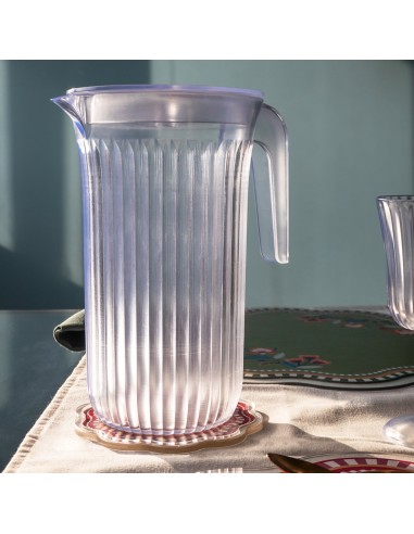 Vesta Home - Brocca Ginevra·trasparente·ø14 X 19 X 24 H Cm Th. 4 Mm