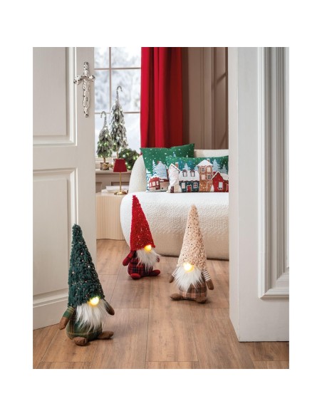 Albero Grande con 30 Led Sussurri del Bosco Ø17x76h cm