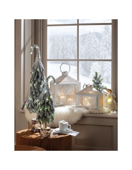 Albero Grande con 30 Led Sussurri del Bosco Ø17x76h cm