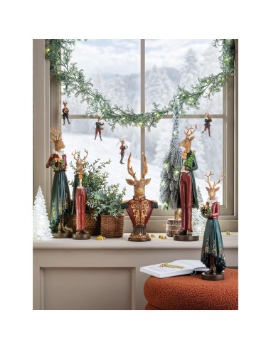 Albero Piccolo con 20 Led Sussurri del Bosco Ø14x50h cm