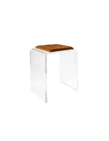 Vesta Home - Sgabello Jago·arancione·41,5 X 33 X 50 H Th. 15 Mm
