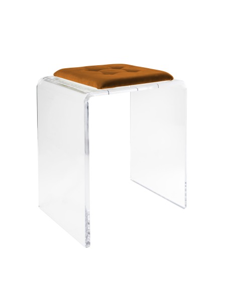 Vesta Home - Sgabello Jago·arancione·41,5 X 33 X 50 H Th. 15 Mm
