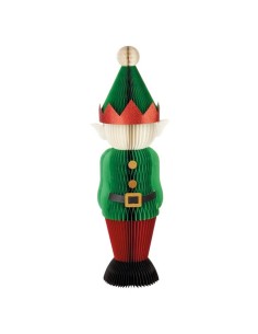 Elfo Amici di Natale Ø34x100h cm