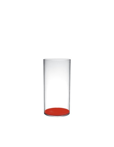 Tubitu Vaso Small Rosso 12x12x25,5h cm
