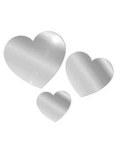 Lovia Specchietto Tris Silver 28x25x0,9h cm