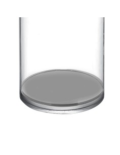 Tubitu Vaso Small Fume' 12x12x25,5h cm 2