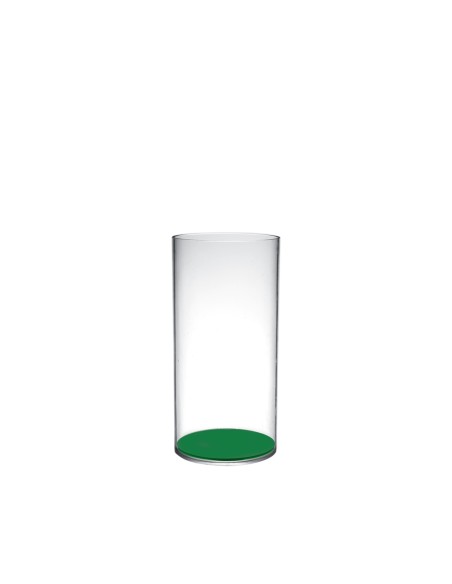 Tubitu Vaso Small Verde Scuro 12x12x25,5h cm