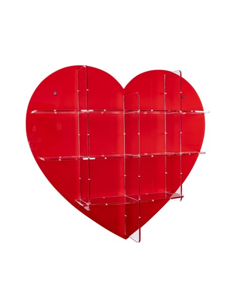 Lovia Libreria Red 104x19x94h cm