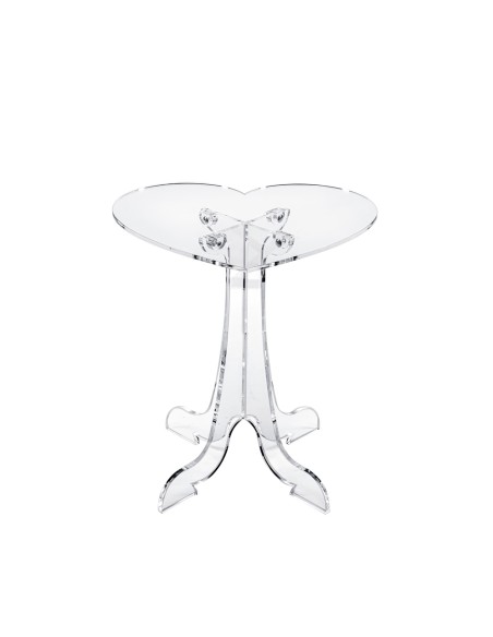 Lovia Tavolino Trasparente 40x35x42h cm