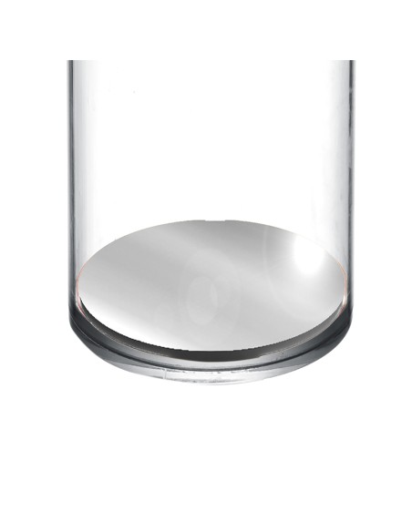 Tubitu Vaso Small Silver 12x12x25,5h cm