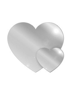 Lovia Set Sottopiatto E Sottobicchiere Silver 37x0,6x35h cm