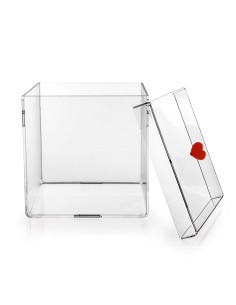 Lovia Box Big Rosso 26x26x28h cm 2