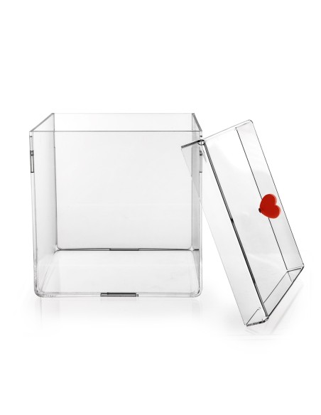 Lovia Box Big Rosso 26x26x28h cm