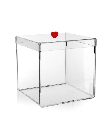 Lovia Box Big Rosso 26x26x28h cm