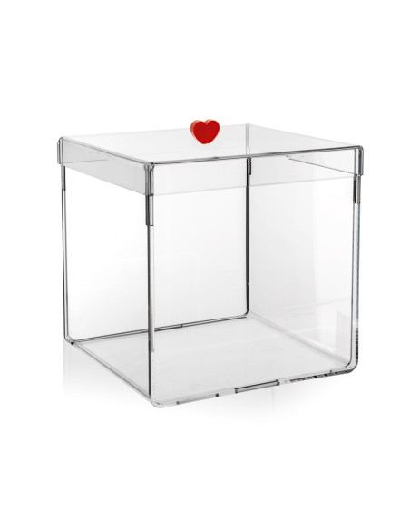Lovia Box Big Rosso 26x26x28h cm