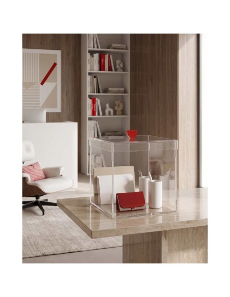 Lovia Box Big Rosso 26x26x28h cm