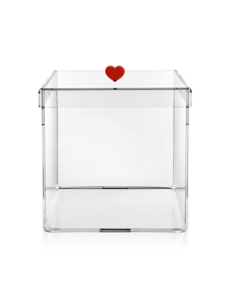 Lovia Box Big Rosso 26x26x28h cm