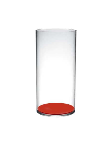 Tubitu Vaso Big Rosso 20x20x40h cm