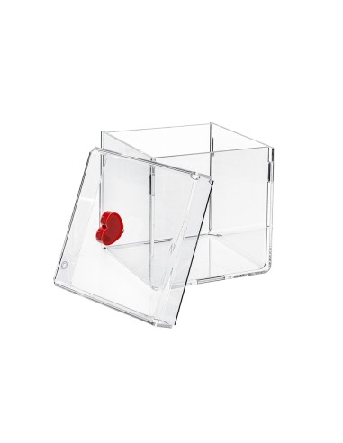 Lovia Box Small Rosso 17,5x17,5x20h cm