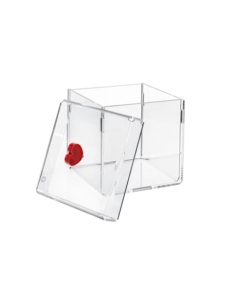 Lovia Box Small Rosso 17,5x17,5x20h cm