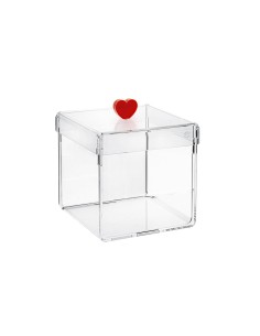Lovia Box Small Rosso 17,5x17,5x20h cm