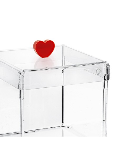 Lovia Box Small Rosso 17,5x17,5x20h cm