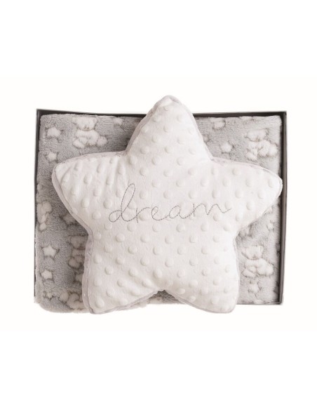 Pile e cuscino stella in scatola cm 100x75