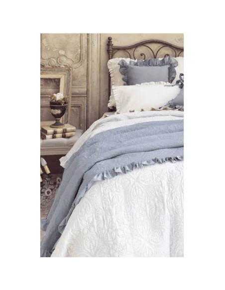 Mi Chiamano Mimì Microfibra boutis matrimoniale beige con gala, cm  260 x 260
