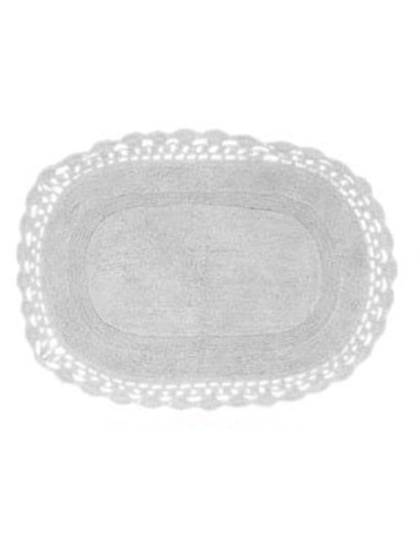 Crochet Lovers tappeto con crochet rettangolare cm 55 x 85, 100% cotone
