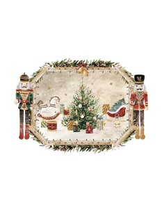 Nutcracker Tovaglietta in vinile, cm 46 x 33