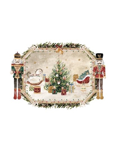 Nutcracker Tovaglietta in vinile, cm 46 x 33