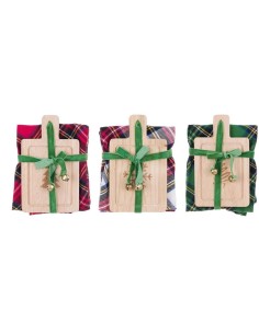 Tagliere + Canovaccio Tartan cm 45 x 70