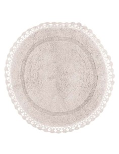Crochet Lovers Tappeto tondo con crochet in variante di colore  Ø 80,00 cm 1300 GSM 100% cotone 2