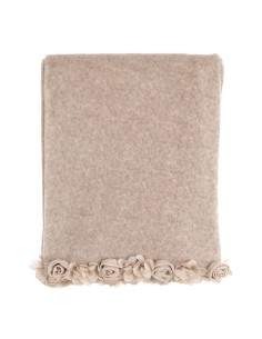 Pile con decorazione fiori cm 140x170