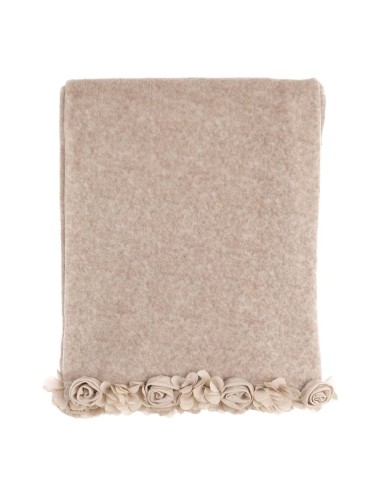 Pile con decorazione fiori cm 140x170