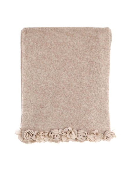 Pile con decorazione fiori cm 140x170