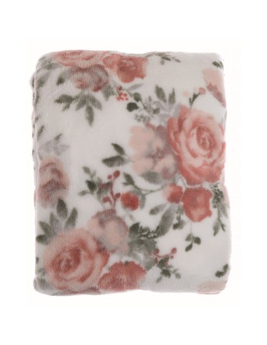 Plaid stampa floreale 270GSM  cm 150 x 200 x 5