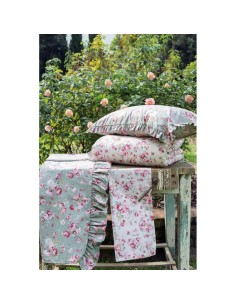 Queen & Camille parure copripiumino matrimoniale 250x200+80+50x80, 100% cotone 2