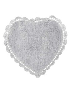 Crochet Lovers tappeto con crochet Cuore cm 50 x 65, 100% cotone 2