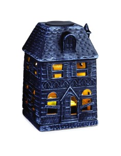 CANDLE WARMERS® Lampada scaldacera Canopy HAUNTED MANSION nera elettrica