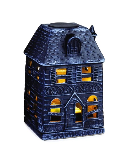 CANDLE WARMERS® Lampada scaldacera Canopy HAUNTED MANSION nera elettrica