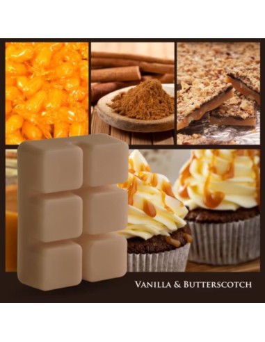 CANDLE WARMERS® Cera di soia profumata VANILLA BUTTERSCOTCh 70g
