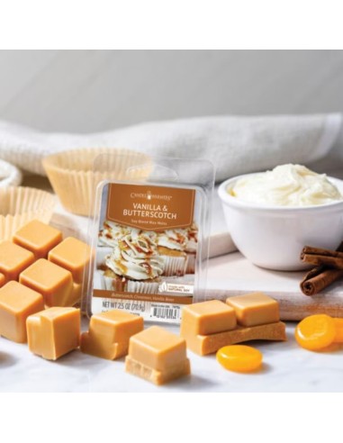 CANDLE WARMERS® Cera di soia profumata VANILLA BUTTERSCOTCh 70g