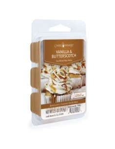 CANDLE WARMERS® Cera di soia profumata VANILLA BUTTERSCOTCh 70g