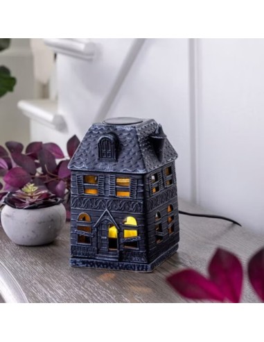 CANDLE WARMERS® Lampada scaldacera Canopy HAUNTED MANSION nera elettrica