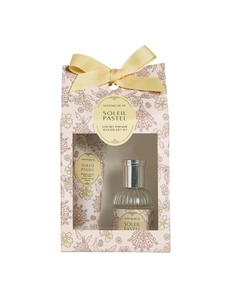 Cofanetto profumato acqua di toilette 30 ml e baume mani 30 ml - Soleil Pastel